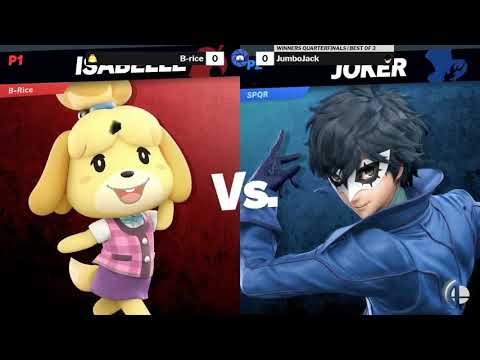 TSL 205 Winners Quarters - B-Rice (Isabelle) vs JumboJack (Joker)