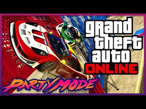 Let's Race in Grand Theft Auto Online - Party Mode