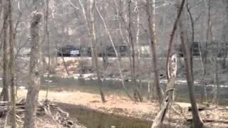 preview picture of video 'CSX By The River In Ellicott City, MD'