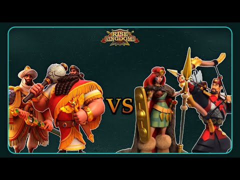 Sargon the Great/Tariq ibn Ziyad VS Boudica/YSG - Rise of Kingdoms