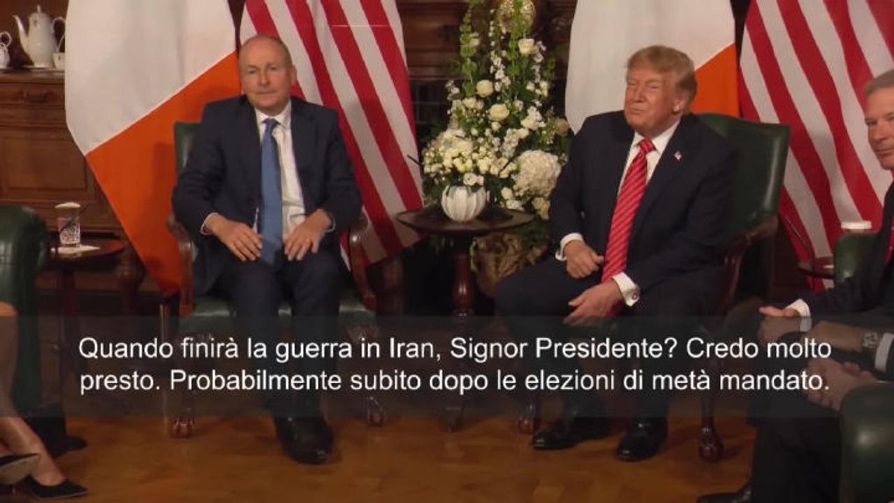 Trump sull'Iran: La guerra finirà molto presto, probabilmente dopo le elezioni di Midterm