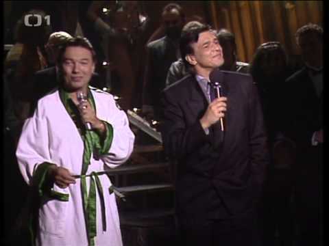 Karel Gott & Jiri Bartoska & Lucie Bila - Jedna Nota Samby (Mozna Prijde I Kouzelnik 1991-DVBS-Luco)