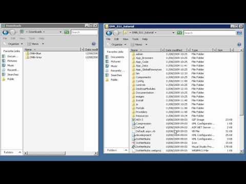 How to Install a Skin in DotNetNuke 5 - Video 2 of 2