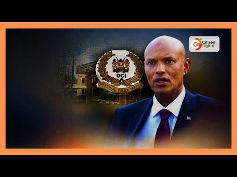 DCI boss Amin says former DP Gachagua not immune to probe