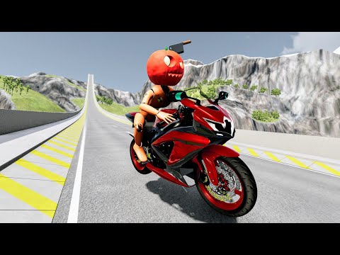 Epic High Speed Car Jumps #200 – BeamNG Drive | CrashBoomPunk