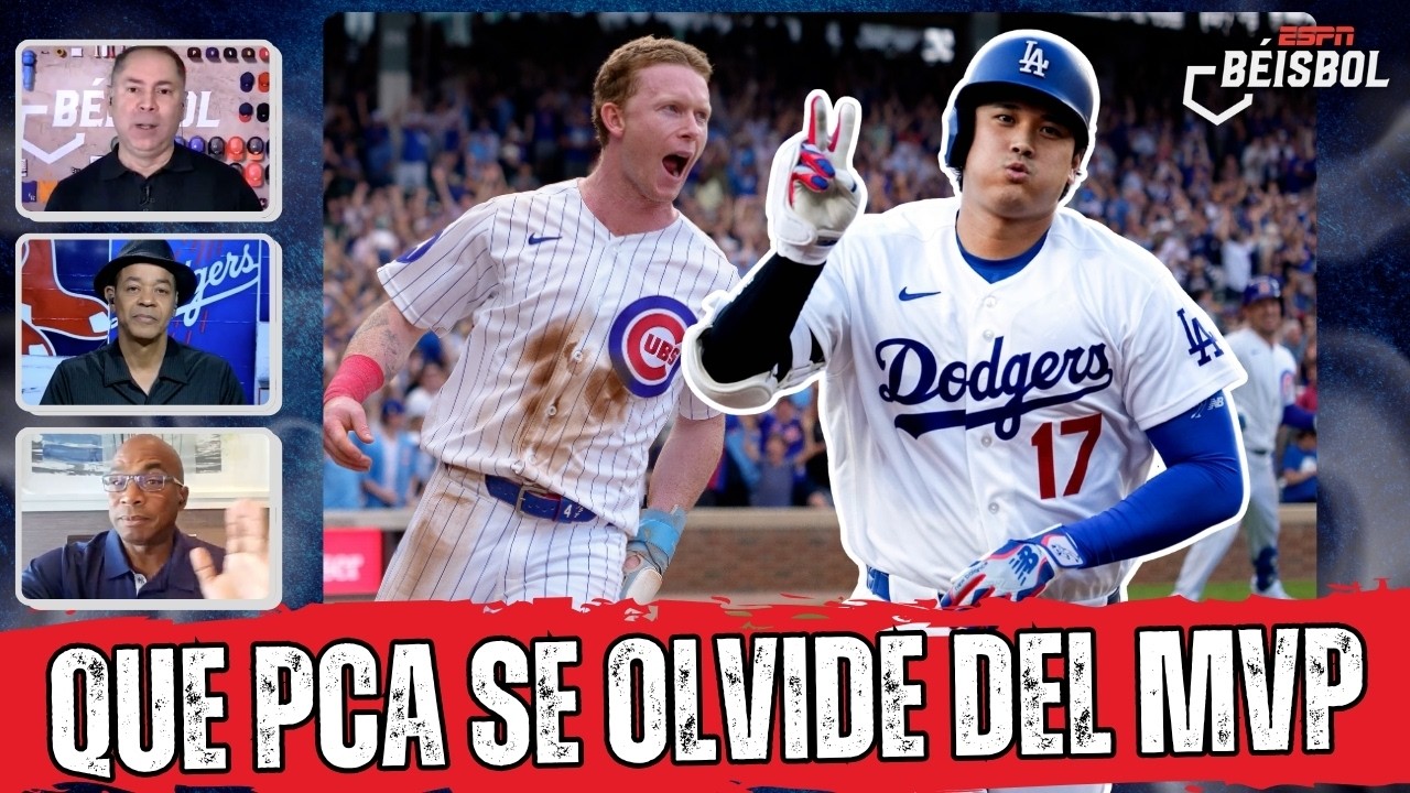 NO HAY FORMA de que SHOHEI OHTANI pierda el MVP ante PCA. LAS APUESTAS SE EQUIVOCAN | ESPN Beisbol