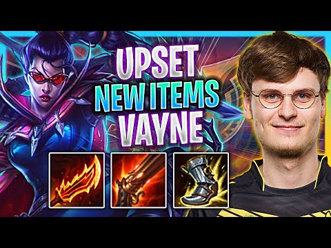 UPSET BRINGS BACK VAYNE! | 🔥NEW ITEMS🔥 VIT Upset Plays Vayne ADC vs Ezreal!  Season 2023