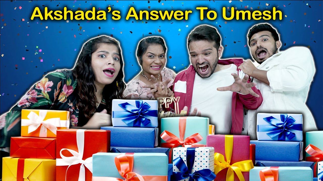 28 GIFTS FOR 28 BIRTHDAY | Akshada Birthday Part 2 | Hungry Birds