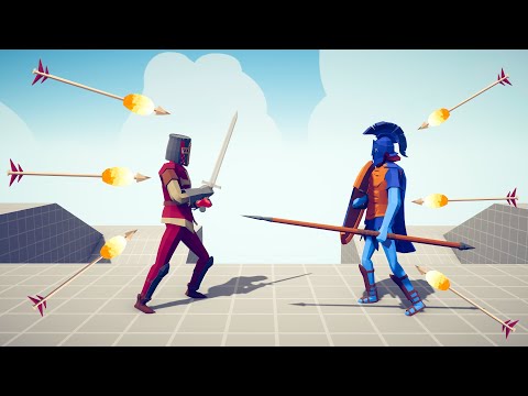 6x FIRE ARCHERS & SQUIRE vs EVERY UNIT - Totally Accurate Battle Simulator TABS