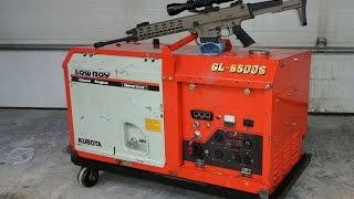preview picture of video '1000Km Trip!  NEW Hunting Rifle XCR  & Diesel Generator Set'