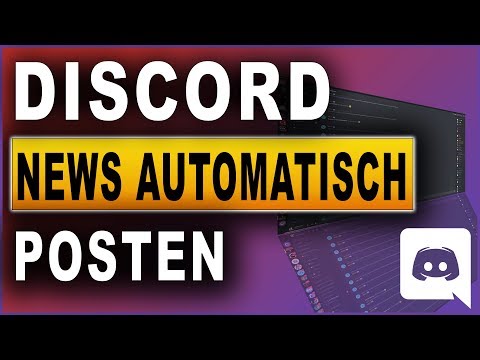 Discord: Automatische News in Channel posten (2019)