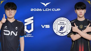 DNS vs BFX, DUDU PAUSE UN NOUVEAU CLASSIQUE ? (LCK Cup 2026)