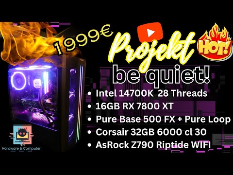 Projekt BeQuiet! PC für 1999 Euro PC bau Teil 1