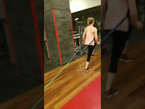 Emilia Soini Sled Lunges