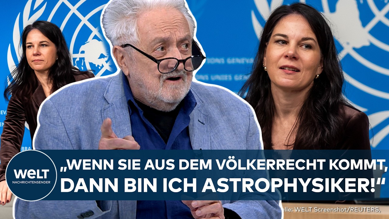 BRODER: Annalena Baerbocks Märchen von ihrer Völkerrechts-Expertise! "Dann bin ich Astrophysiker"