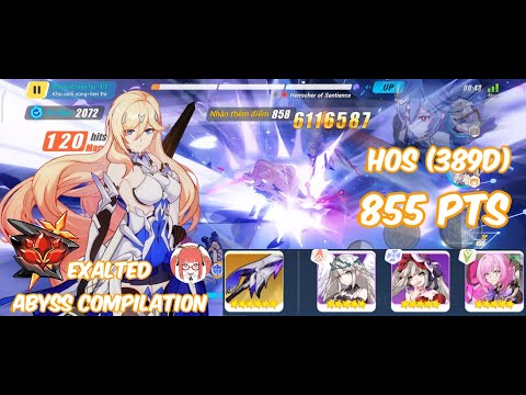 HI3 SEA - [Abyss EX] Red Lotus: HOS (389D) 855 Pts - BK(S2) HOS SA T0 Elf