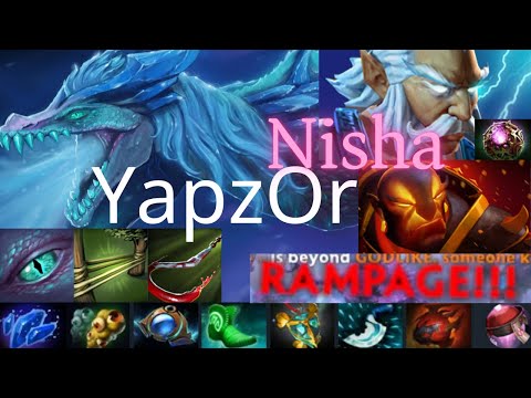 YapzOr Winter Wyvern vs Nisha Zeus, Phantom Lancer, Night Stalker - control then control - dota2