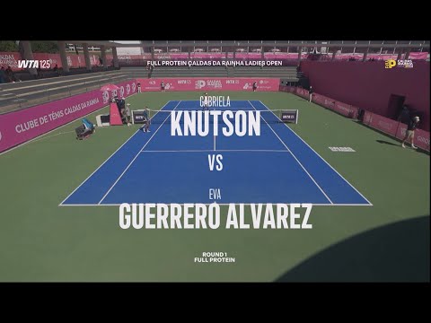 Gabriela Knutson (CZE) vs Eva Guerrero Alvarez (ESP) - Game, Set and Match Point