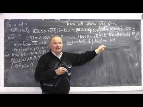 2/2 Lectia 866 Teorema impartirii cu rest Scrierea unui numar in baza 10 Compararea fractiilor CLS 4