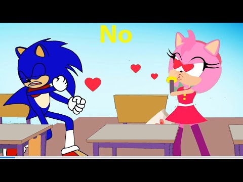 Sonic & Amy Squad - Sonic Amy Run for love - Sonic The hedgehog 2021 - kim100