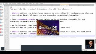 #05 | Java 8 features || Why static methods in interfaces? || Real-time examples | VCUbe || Srikanth