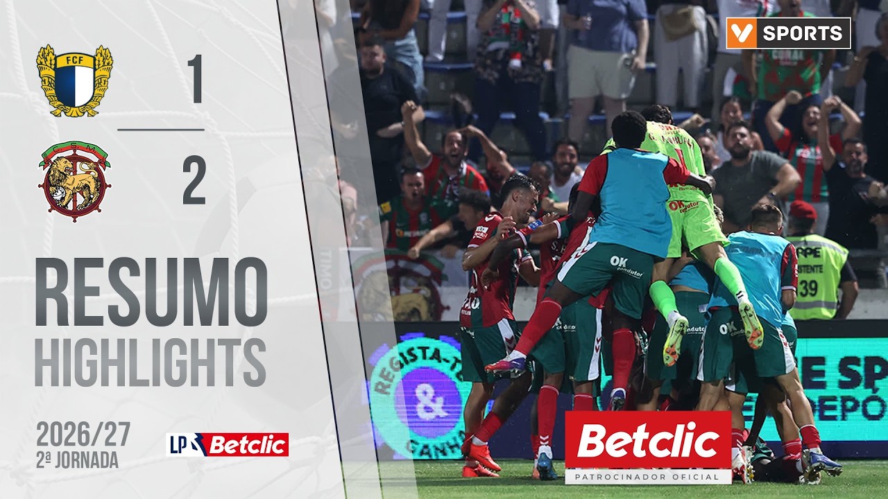 Resumo: Famalicão 1-2 Marítimo (Liga 26/27 #2)