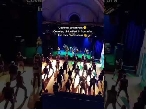 Fitness class but make it metal 🤘