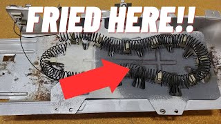 Kenmore Elite (592-89087 01) dryer element replacement (DIY guide)
