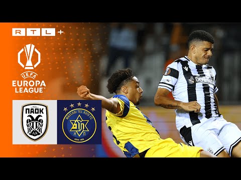 PAOK Thessaloniki vs. Maccabi Tel Aviv - Highlights | UEFA Europa League | RTL Sport