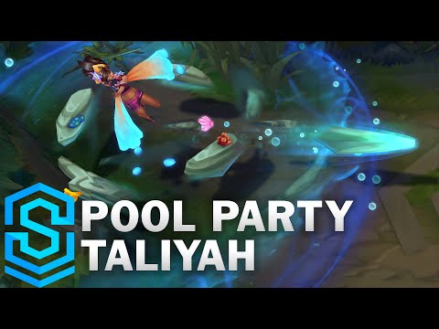 Pool Party Taliyah Skin Spotlight - League of Legends