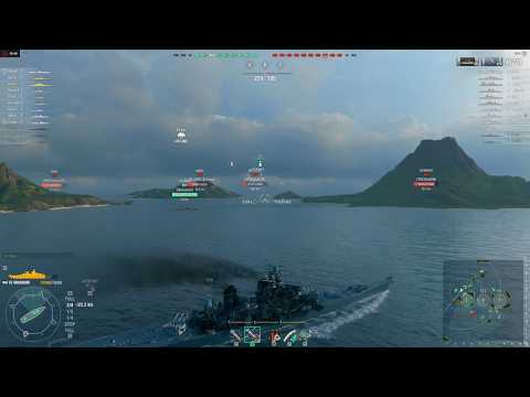 World of Warships USS Missouri - Battleship Tactics