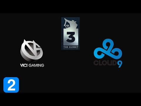 Highlights Vici Gaming vs Cloud9 G2A Game 2- The Summit 3