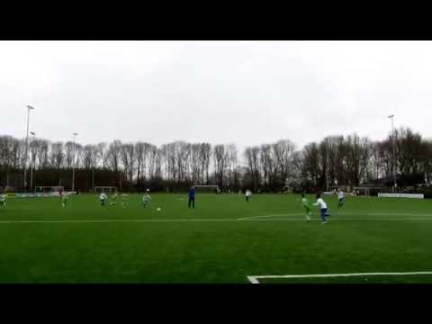 ASV Dronten E2 - SDVB E2, 28 maart 2015. Eindstand 1-5.