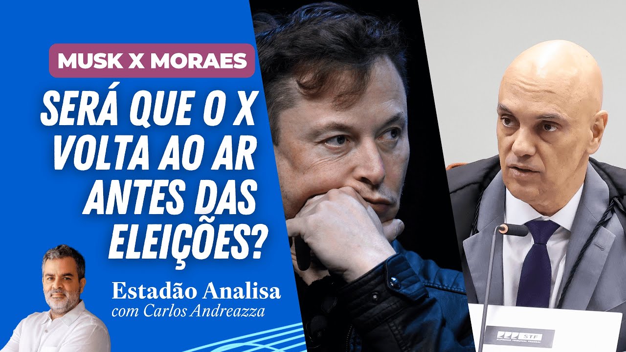 SERÁ que o X VOLTA AO AR antes das ELEIÇÕES? | Estadão Analisa