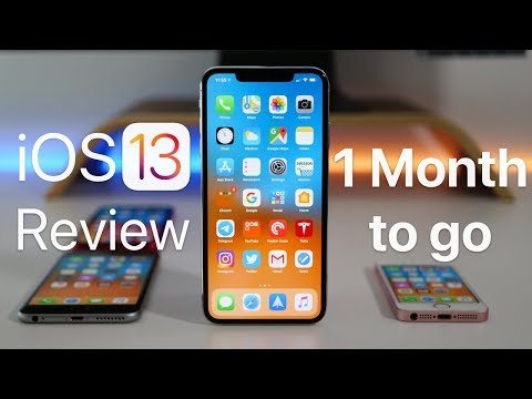 iOS 13 Review - 1 Month to go for public release