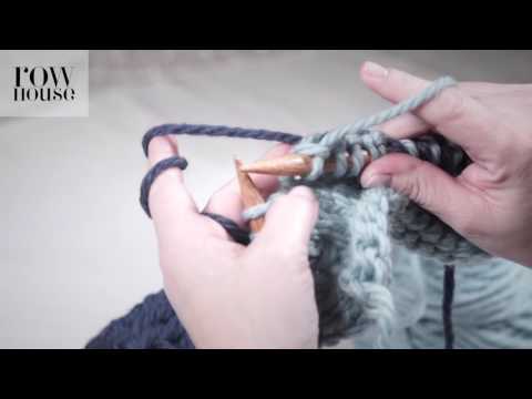 Carrying 2 Colors of Yarn/Stranded Colorwork