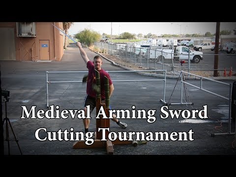 Second Ever Arming Sword Cutting Tournament! - Valley of the Sun
