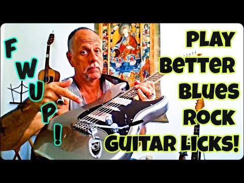 Brian K Guitar - Better Electric Blues Rock Licks You Can Use #27 Empower Your Playing