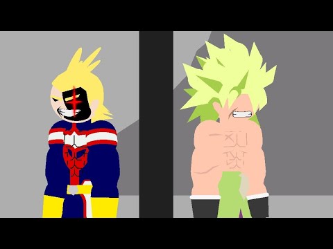 All Might Vs Broly