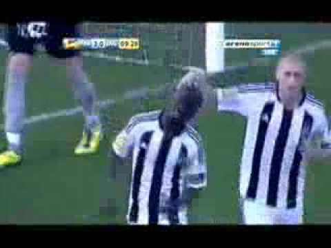 JSL - 19.kolo : FK Partizan - FK Jagodina 4:0 [17.03.2012]