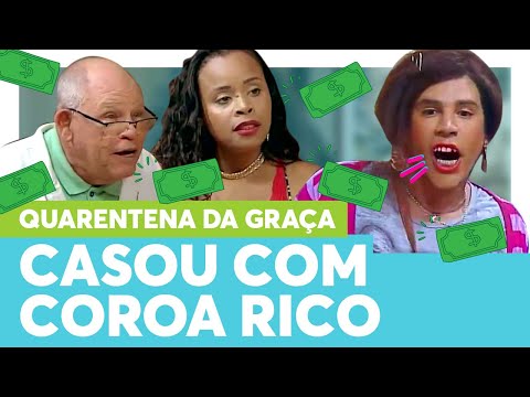 Graça faz uma FESTA AMERICANA DE CASAMENTO para Sara Jane | Quarentena Tô de Graça | Humor Multishow