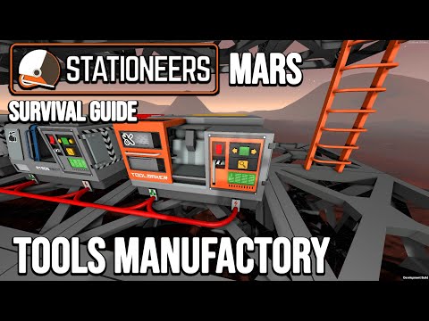 Tools Manufactory - Stationeers Mars Survival Getting Started Guide - ep 8 - 2021
