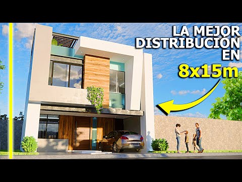 IMPRESIONANTE CASA EN SOLO 8X15m