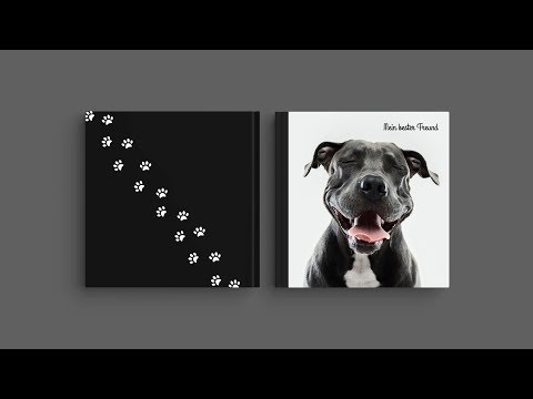 Inspiration für das Fotobuchcover – „Mein bester Freund“