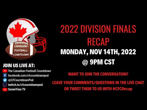 Episode 193 - 2022 CFL Division Finals Recap