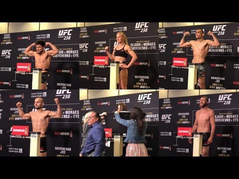 UFC 238 Weigh-Ins: Cejudo, Moraes come in light - MMA Feed