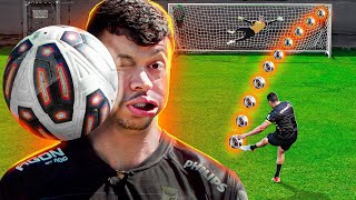 BOLADONA NA CARA EM CÂMERA LENTA! ⚽️😵‍💫 (futebol em slow motion)
