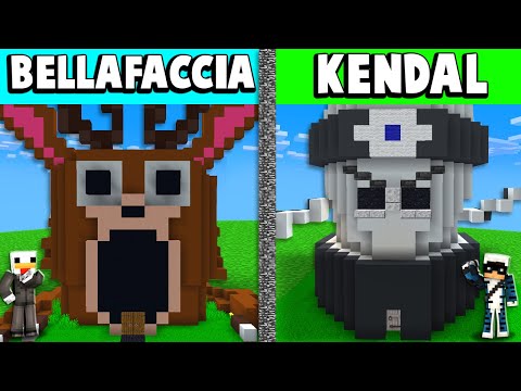 CASA DI 99 NOTTI CONTRO CASA BRAIN ROT SU MINECRAFT