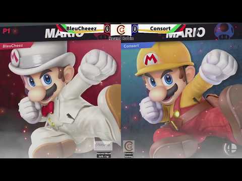 Harvest Smash 33 - BleuCheeez (Mario, Wolf) vs Consort (Mario) - Round Robin