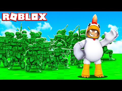 SONO DIVENTATO IL RE DEI SOLDATINI GIOCATTOLO SU ROBLOX!!
